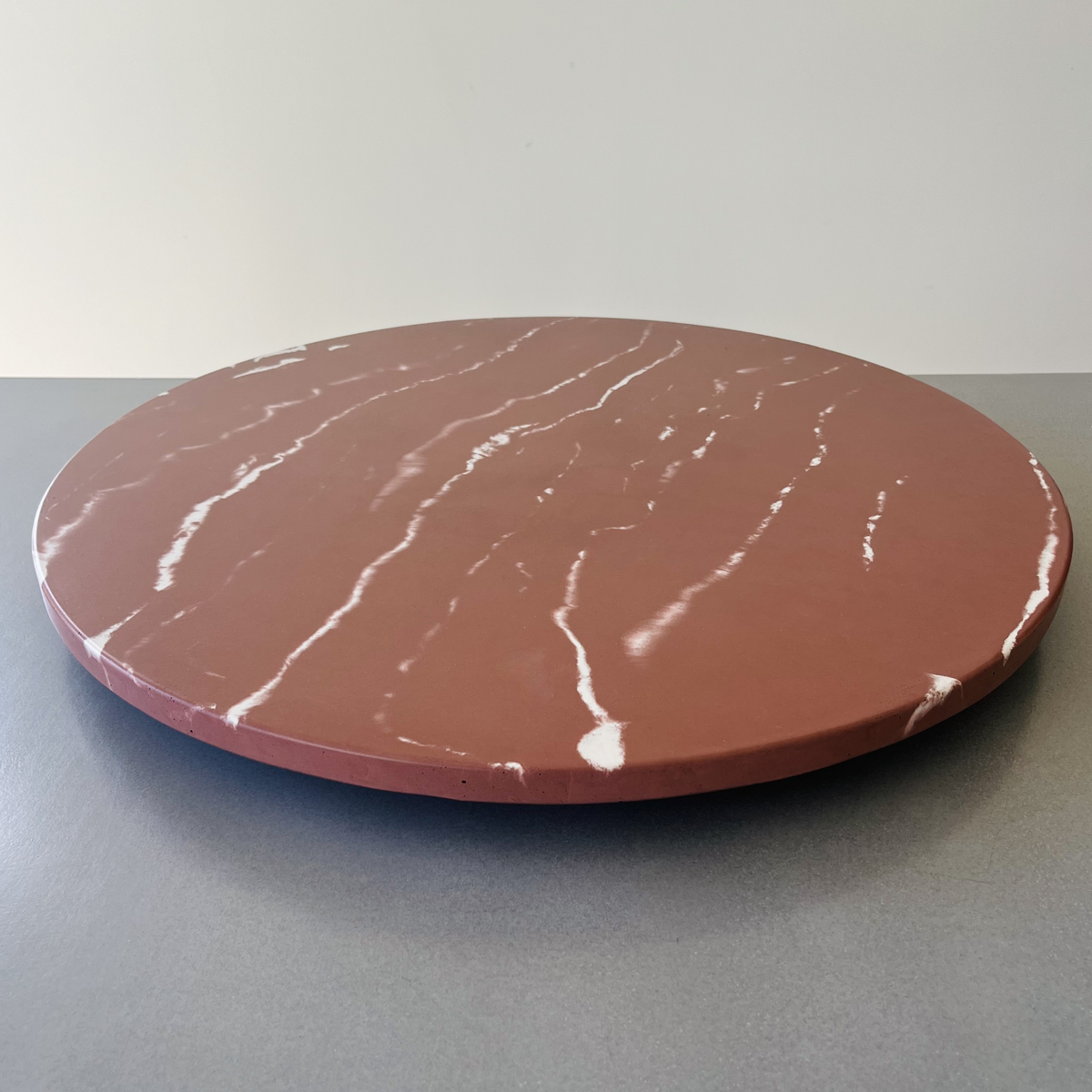Lazy Susan | Bush Plum Concrete Marble 01